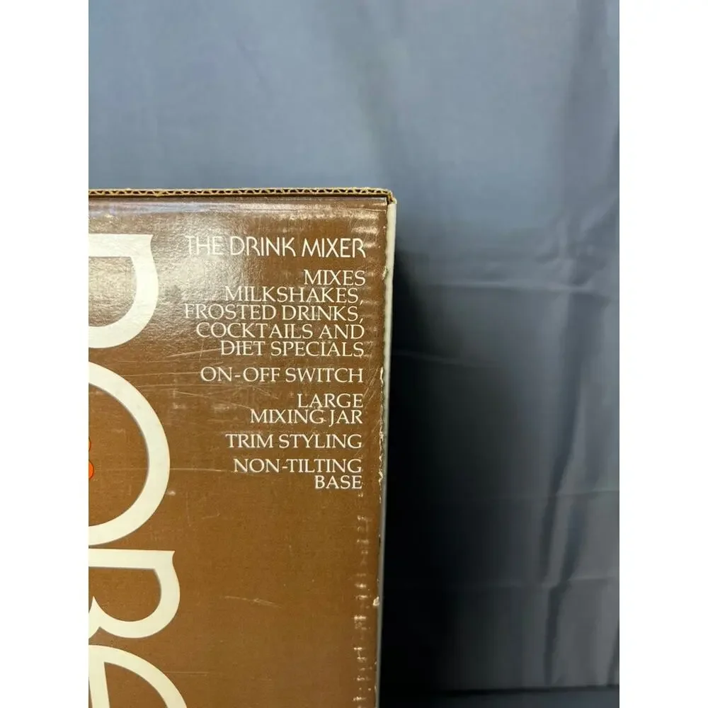 Vintage Robeson Drink Maker NOS In Box